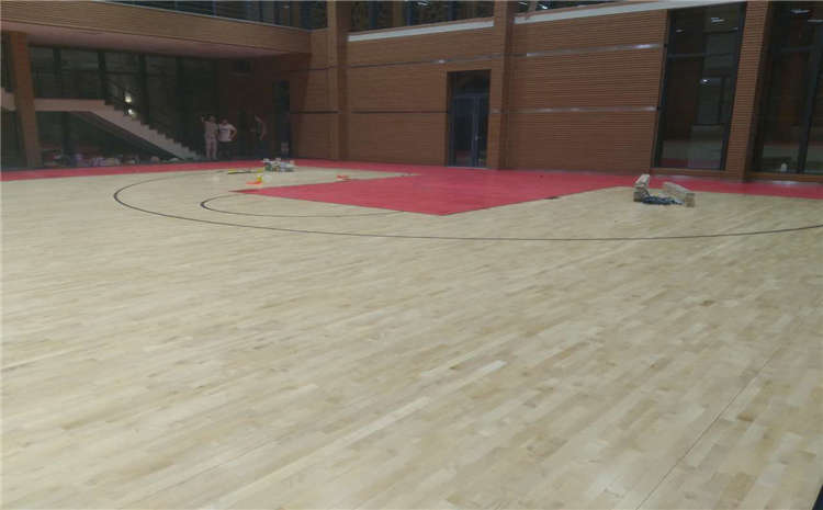 體育館運動木地板安裝細節