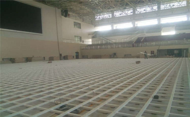 上海室內運動木地板施工方案