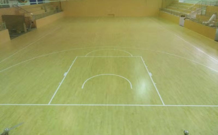 浙江體育館專用運動木地板安裝