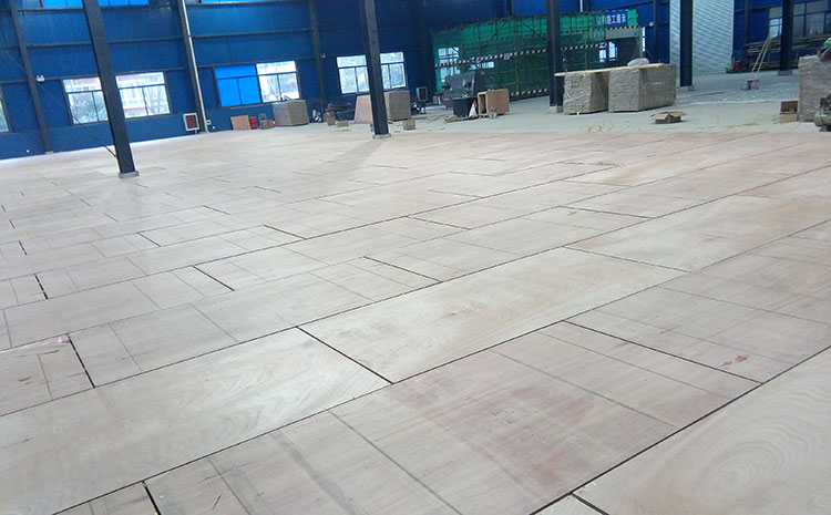 拼接板體育館實木地板多少錢一平米?