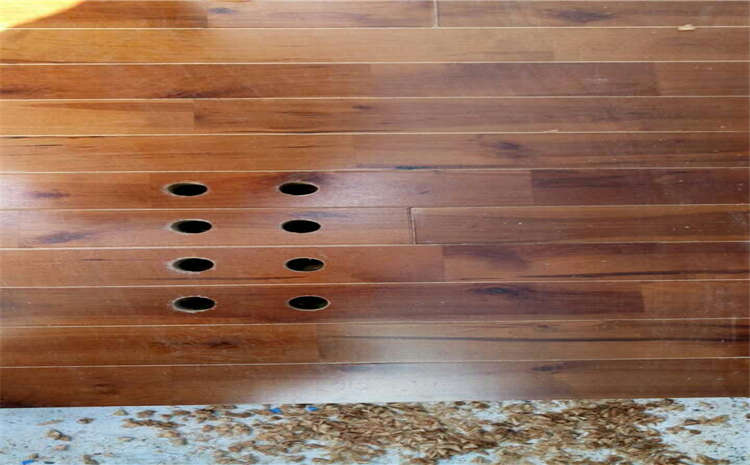 硬木企口風雨操場木地板如何維修