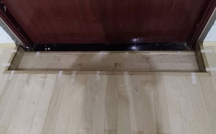 20厚運(yùn)動籃球地板單層龍骨結(jié)構(gòu)