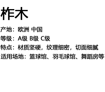 體育運動地板楓樺木一平米價格-體育館柞木地板特點
