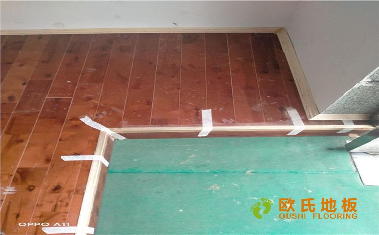 四川南充消防隊(duì)體育館木地板改造