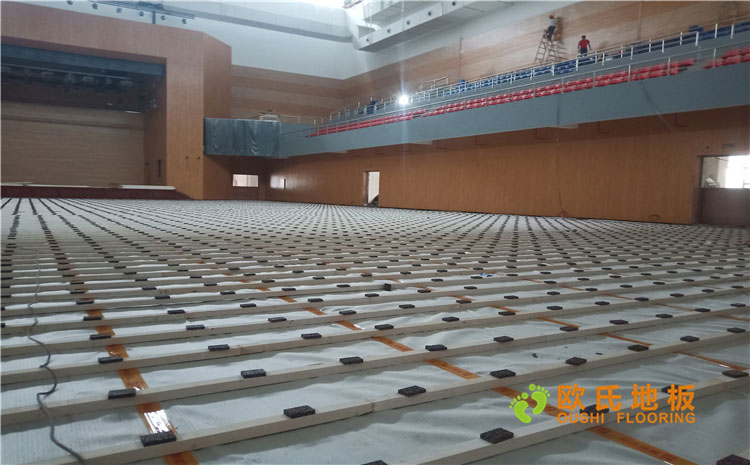 福建漳州市一職業(yè)學(xué)院體育館木地板案例 福建漳州市一職業(yè)學(xué)院體育館木地板案例